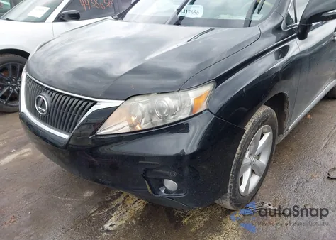 2010 Lexus Rx 350 z USA, uszkodzony, nr VIN 2T2BK1BA9AC005473